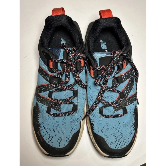 New Balance Shoes - New Balance Shoes Womens Size 7.5 Hierro v5 Blue Trail Running Vibram Collab